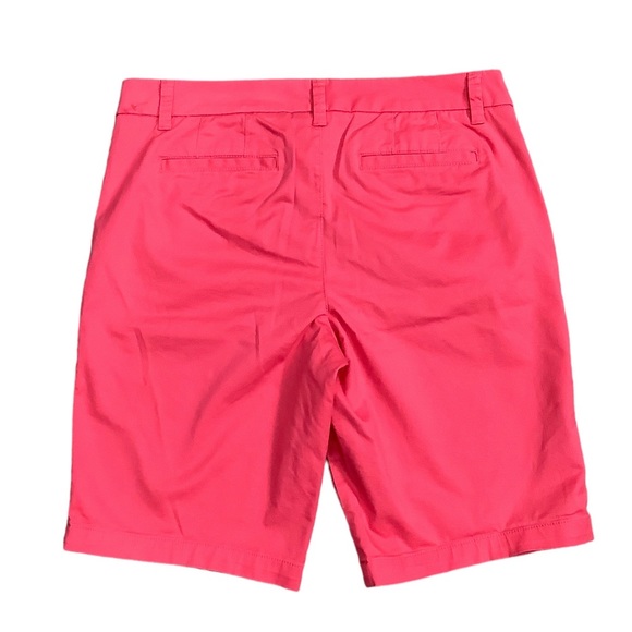 jcpenney Shorts Womens Jcp Medium Coral Chino Khakis Shorts Bermuda